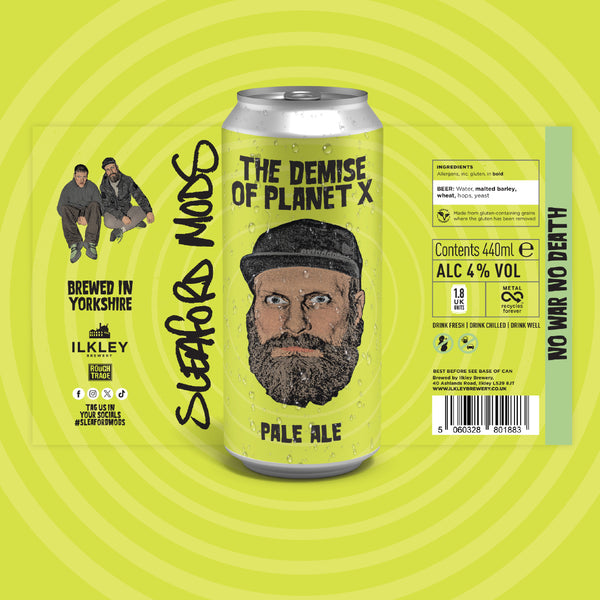 SLEAFORD MODS PALE ALE 4.0% ABV - BOX OF 12x440ml CANS