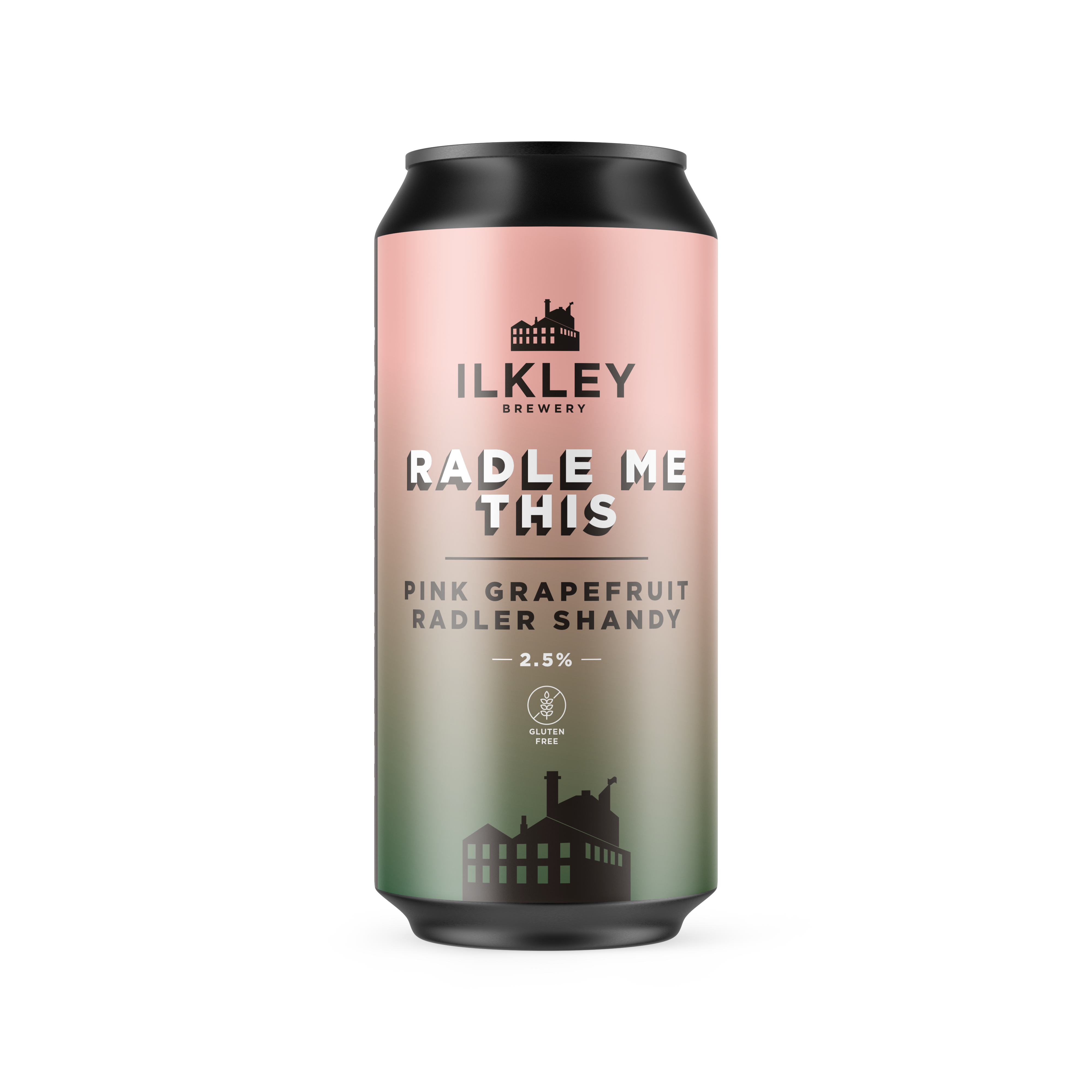 RADLE ME THIS GRAPEFRUIT RADLER 2.5% ABV - BOX OF 12X440ML CANS (GLUTE ...