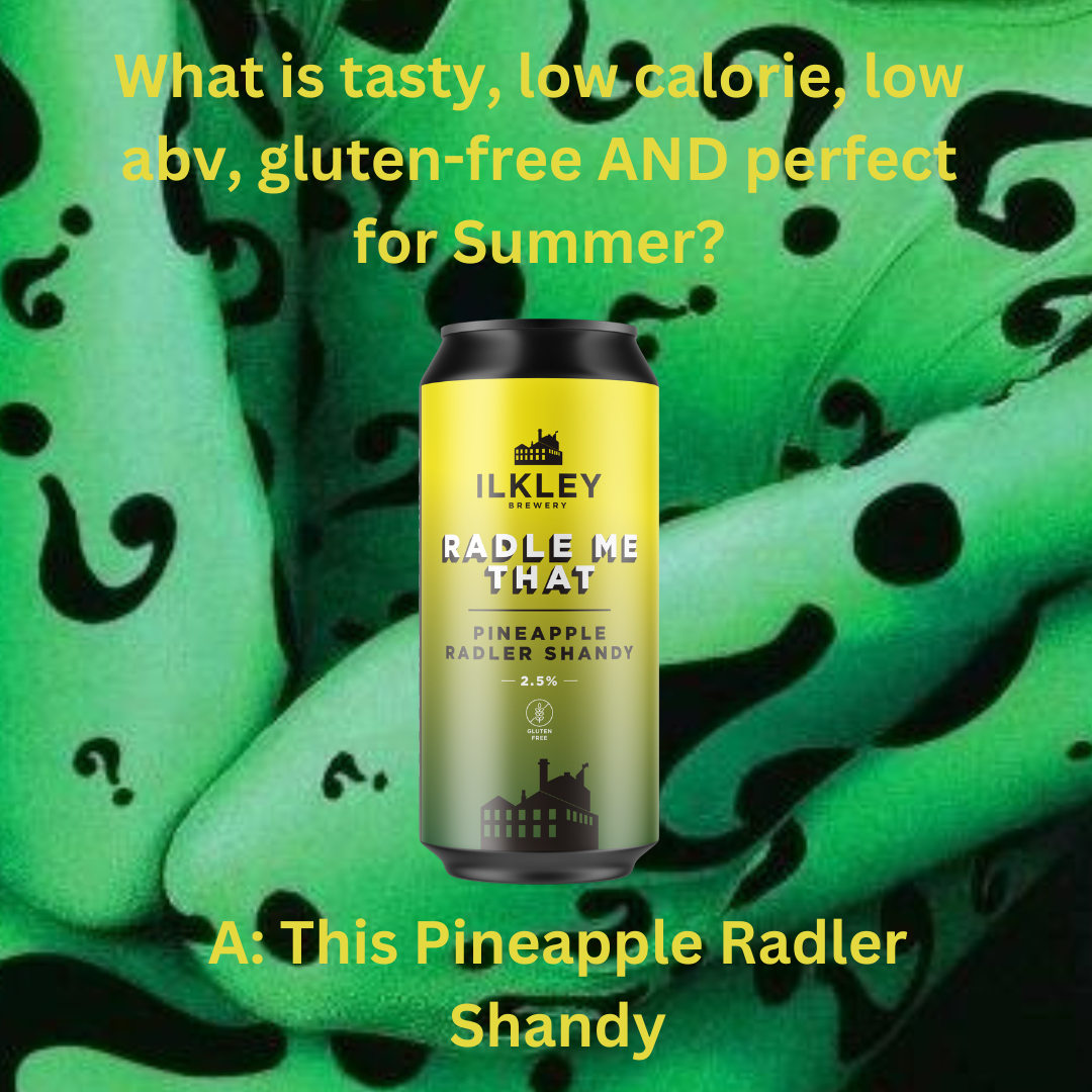 RADLE ME THAT PINEAPPLE RADLER 2.5% ABV - BOX OF 12X440ML CANS (GLUTEN ...