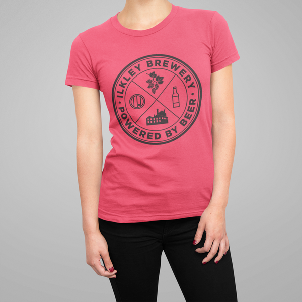 Heraldic T-Shirt Fuschia